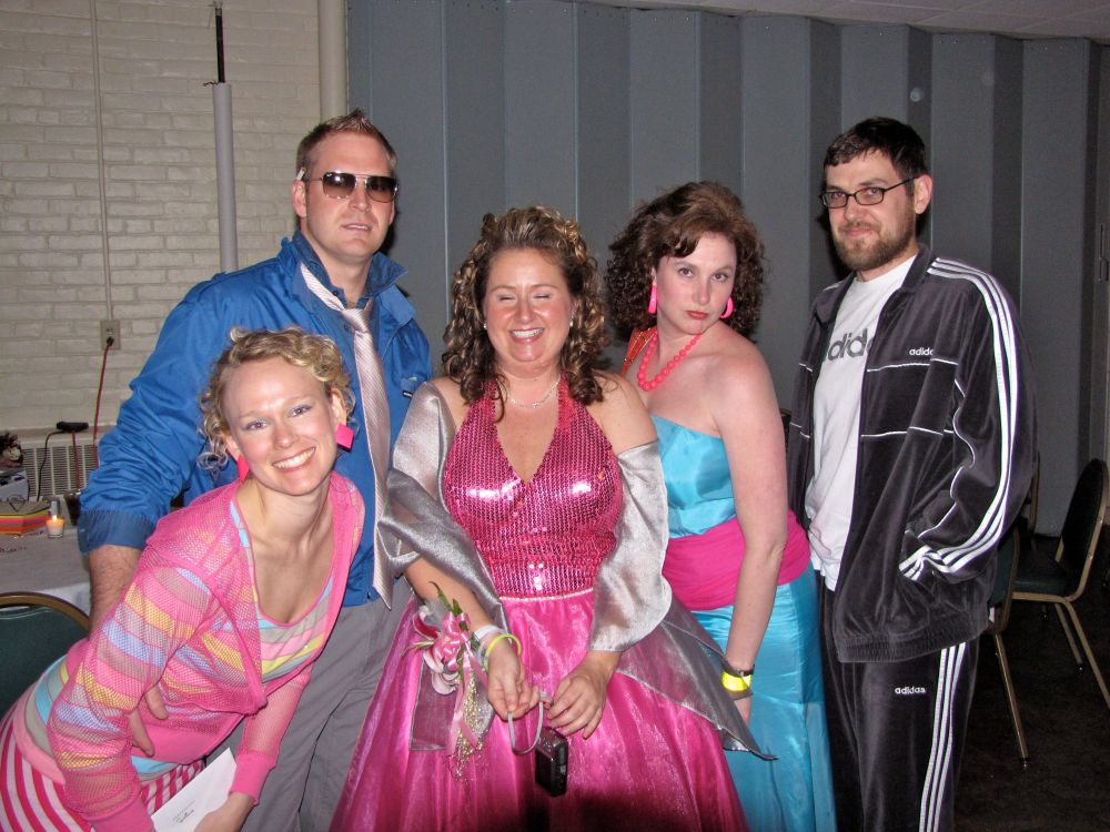 Best dressed or most likley to succeed? Hannah, Michael, Michele, Jennie and Aiden.